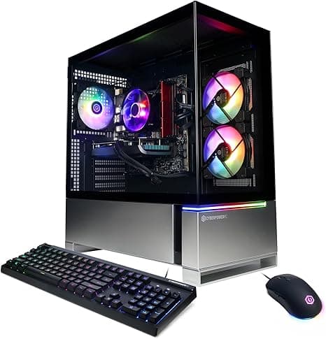 CyberPowerPC Gamer Xtreme VR Gaming PC, 16GB DDR5 | Intel Core i5-13400F 2.5GHz, GeForce RTX 4060 8GB, 1TB PCIe Gen4 SSD, WiFi Ready, Windows 11 Home (GXiVR8060A24)