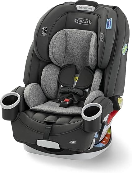 Graco 4Ever All-in-One Convertible Car Seat, 4-in-1 Baby to Big Kid Car Seat from 1.8-54 kg (4-120 lb), ProtectPlus Engineered, Lofton
